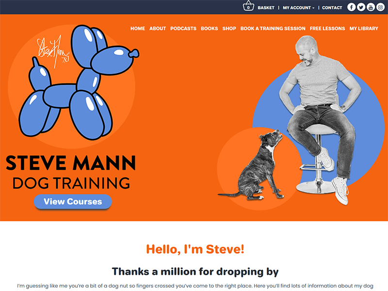 Steve Mann Dog Training